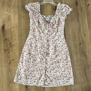 Mini floral dress